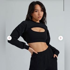 Buffbunny cloud bolero - onyx black